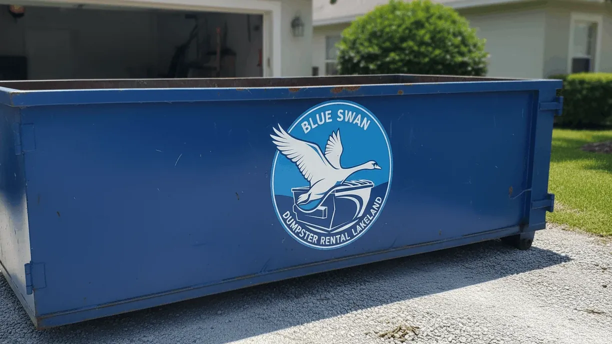 30 Yard Dumpster roll-off container in Lakeland, FL 30 Yard Dumpster roll-off container in Lakeland, FL