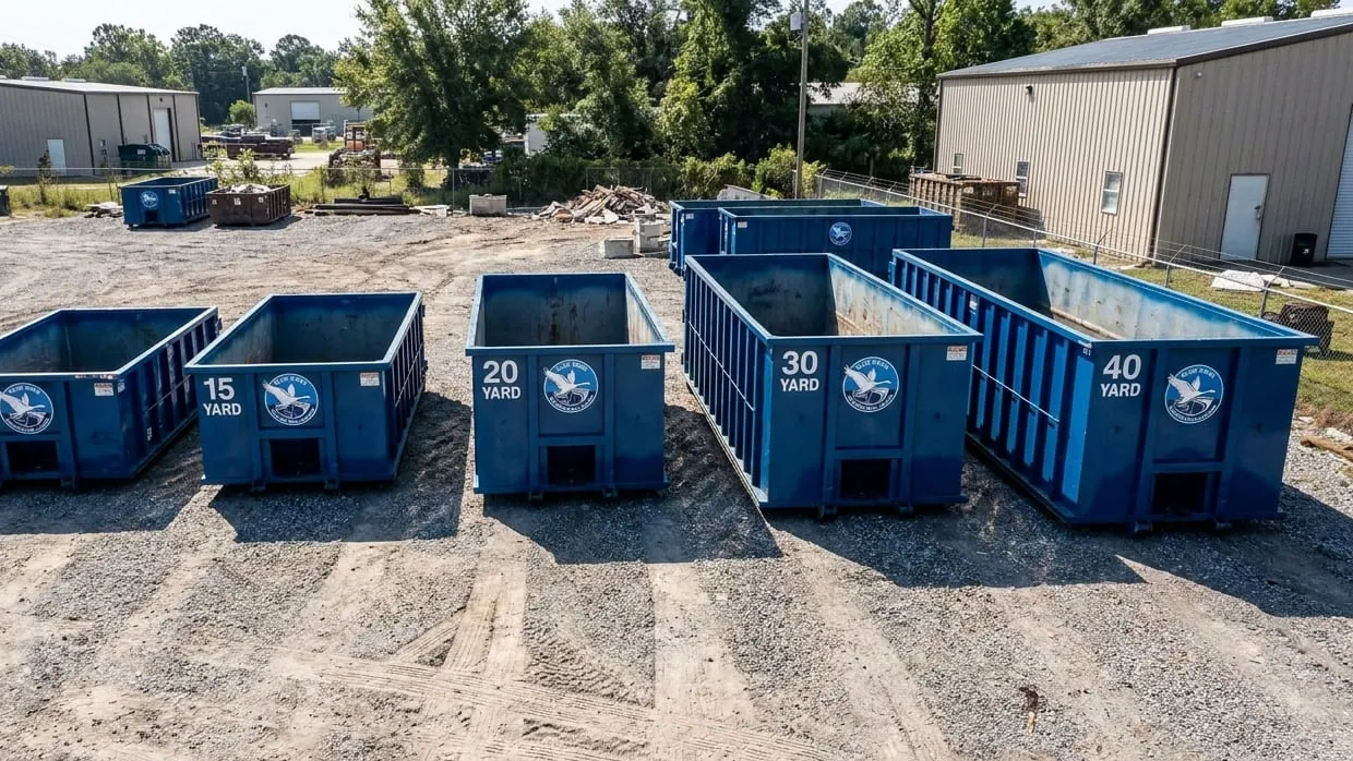 40 Yard Dumpster roll-off container in Lakeland, FL 40 Yard Dumpster roll-off container in Lakeland, FL
