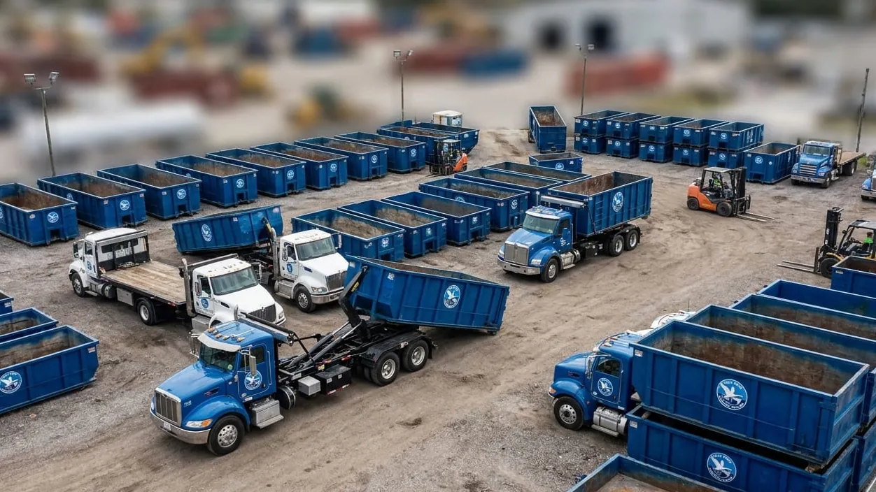 Roll-off dumpster delivery serving Polk City, Florida from Lakeland Roll-off dumpster delivery serving Polk City, Florida from Lakeland